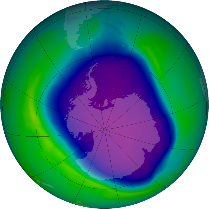 Ozone Map 2006-10-05